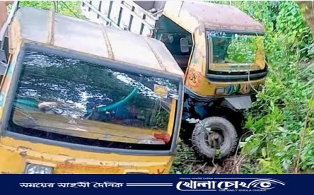 ট্রলি উদ্ধারে গিয়ে নদীতে চাপা পড়ে চালকের মর্মান্তিক মৃত্যু