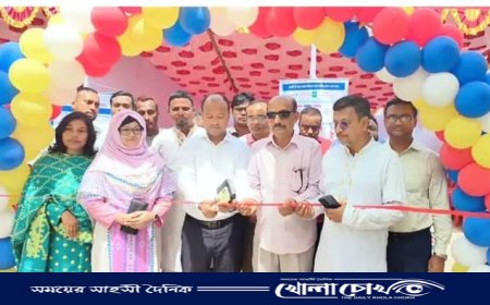 ভূমি উন্নয়ন করের গুরুত্ব প্রচারে আখাউড়ায় তিন দিনব্যাপী ভূমি মেলা শুরু