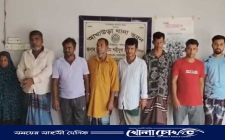আখাউড়ায় পুলিশের বিশেষ অভিযানে ইয়াবা ও পরোয়ানাভুক্ত আসামিসহ ৯ জন গ্রেফতার