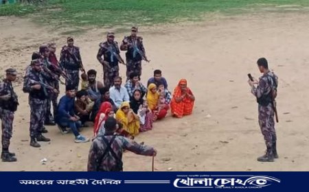 আচালং সীমান্তে বিএসএফের পুশইন, নারী-শিশুসহ ১৯ জন বাংলাদেশে ঠেলে দিল