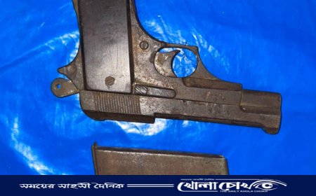 ফরিদপুরে বিদেশি পিস্তলসহ যুবক গ্রেফতার