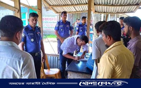 নোয়াখালীতে অবৈধভাবে বালু মজুত করায় ব্যবসায়ীকে ২ লাখ টাকা জরিমানা