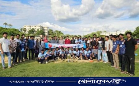 কুবিতে আন্তঃবিভাগ ক্রিকেটে আইন বিভাগের দুর্দান্ত জয়