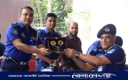 জেলার শ্রেষ্ঠ ওসি নির্বাচিত হলেন মো. সোহরাব আল হোসাইন
