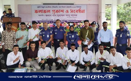 পিরোজপুরে মাত্র ১২০ টাকায় পুলিশে চাকরি পেলেন ১৫ জন