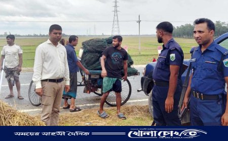 রাণীনগরে আড়াই লাখ টাকার চায়না দুয়ারী জাল জব্দ ও ধ্বংস