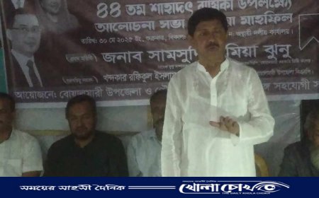 বোয়ালমারীতে জিয়াউর রহমানের শাহাদাৎ বার্ষিকী উপলক্ষে আলোচনা সভা ও দোয়া মাহফিল