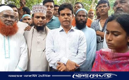 হামলার শিকার বৈষম্যবিরোধী নেত্রী বর্ষার বাড়িতে বিএনপি-জামায়াত নেতাদের সমবেদনা