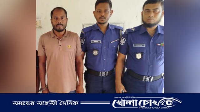 অস্ত্র মামলার পলাতক আসামি স্বেচ্ছাসেবক দল নেতা গ্রেপ্তার