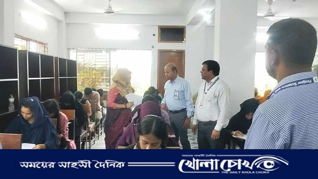 পিরোজপুর বিজ্ঞান ও প্রযুক্তি বিশ্ববিদ্যালয়ে ‘বি’ ইউনিটের ভর্তি পরীক্ষা অনুষ্ঠিত