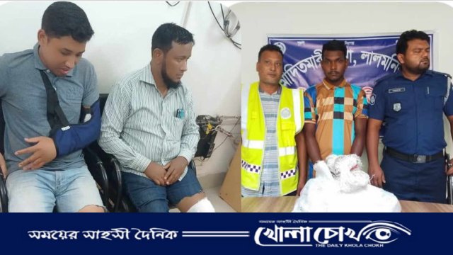 ফেনসিডিলসহ মশিউর গ্রেফতার, অভিযানে আহত দুই পুলিশ সদস্য