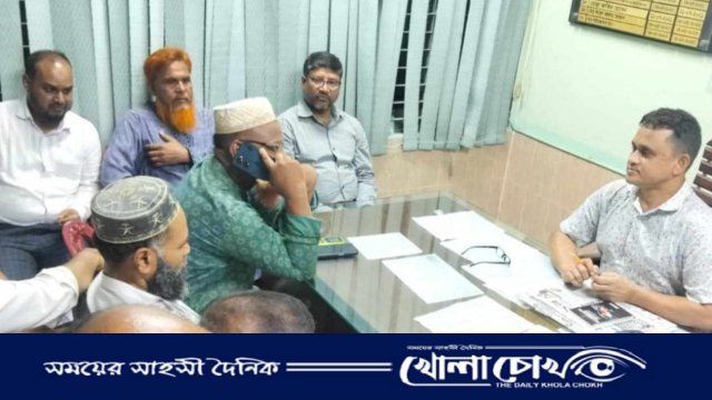 আখালিয়া নদী পুনঃখনন: ফুলবাড়িয়ায় মতবিনিময় সভা অনুষ্ঠিত