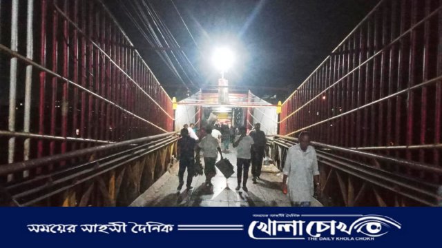 বেইলি ব্রিজে হকার উচ্ছেদ, যানজটমুক্ত চলাচলের উদ্যোগ