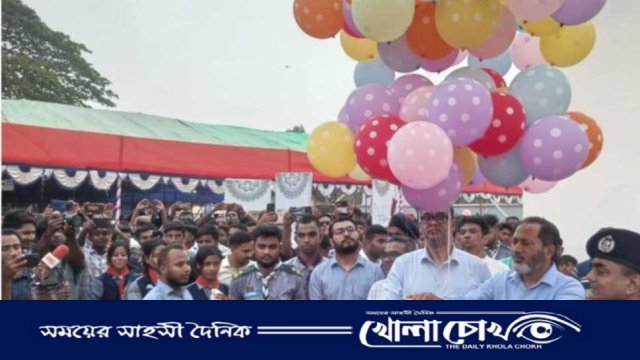 আত্রাইয়ে বর্ণিল আয়োজনে বিশ্বকবির ১৬৪ তম জন্মোৎসব উদযাপন