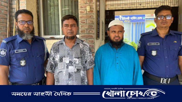 সালথায় স্বেচ্ছাসেবক লীগের দুই নেতা আটক