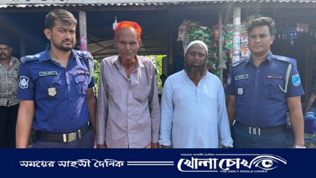 সেনাবাহিনী, পুলিশ ও ম্যাজিস্ট্রেটের যৌথ অভিযানে চাঁদাবাজ চক্রের ২ সদস্য আটক
