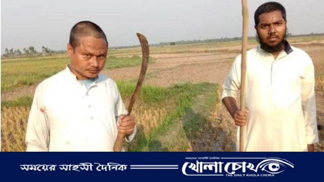 নওগাঁয় বর্গা চাষীদের উপর দুর্বৃত্তদের হামলা, আটক - ২