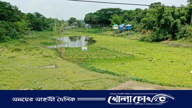 দখল-বেদখলে মৃত ভুবনেশ্বর নদ এখন মরা খালে পরিণত