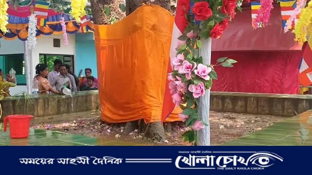 বৌদ্ধপূর্ণিমায় রাঙ্গামাটি কাপ্তাইয়ের চিৎমরম ও সাপছড়ি বৌদ্ধ বিহারে ধর্মীয় ভাবগাম্ভীর্যে উদযাপন