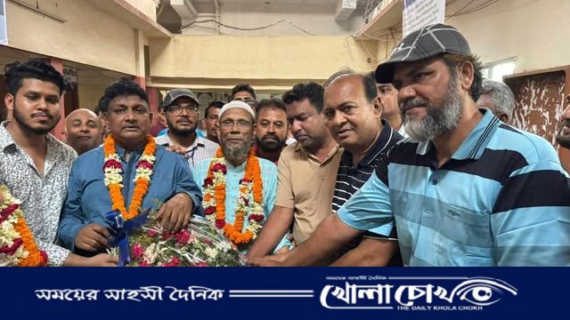নোয়াখালী জেলা জাতীয়তাবাদী আইনজীবি ফোরামের নেতৃত্বে আবদুল হক ও রবিউল হাসান পলাশ