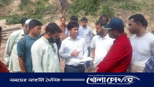 আলীকদম কলেজে ৫ তলা একাডেমিক ভবনের লে-আউট প্রদান