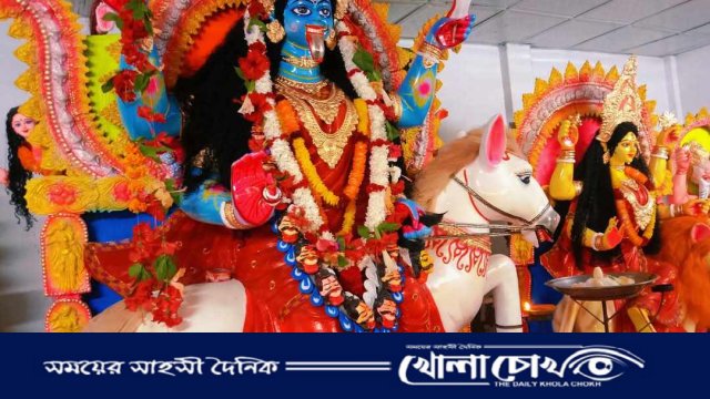 মাগুরায় ঐতিহ্যবাহী ‘মা’ দয়াময়ী পূজা অনুষ্ঠিত