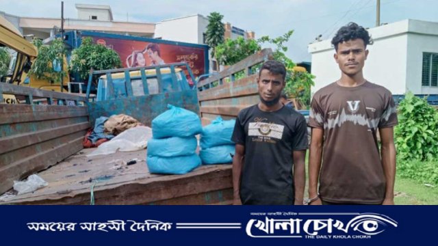 সরাইলে ১০ কেজি গাঁজাসহ ২ মাদক কারবারি গ্রেপ্তার