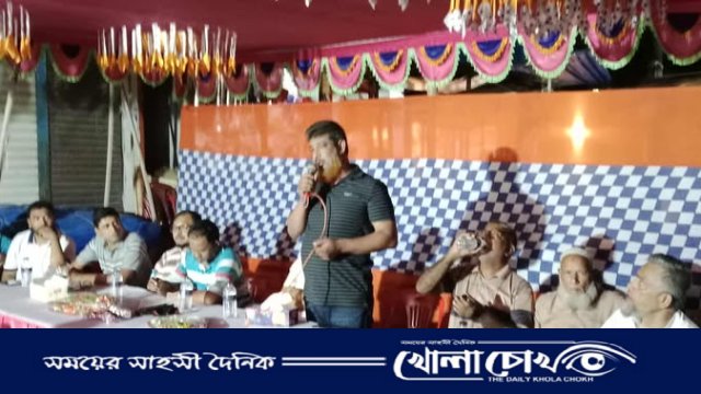 আলফাডাঙ্গা সদর বাজারে বর্ধিত সভা অনুষ্ঠিত, নির্বাচনী তফসিল ঘোষণা ১২ জুন