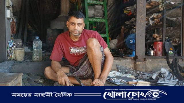 ঈদ সামনে, জমজমাট লৌহ শিল্প কারখানা