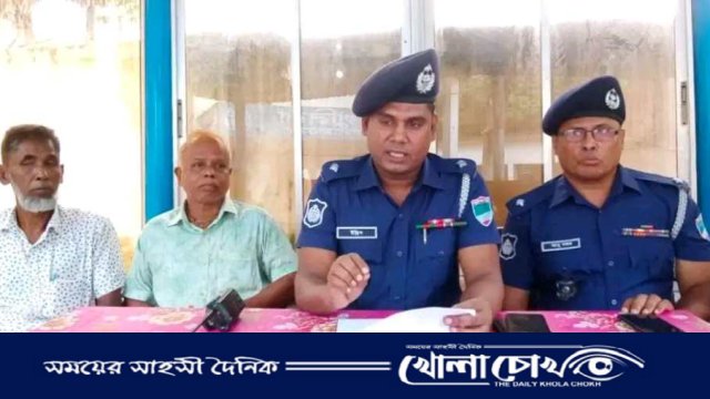 শ্রীপুরে অচেতন করে লুট: অপপ্রচারের বিরুদ্ধে পুলিশের প্রেস ব্রিফিং