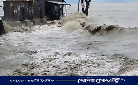 হাতিয়ায় নিম্নচাপের প্রভাবে ১২৫টি ঘর ক্ষতিগ্রস্ত, চরম জনদুর্ভোগ