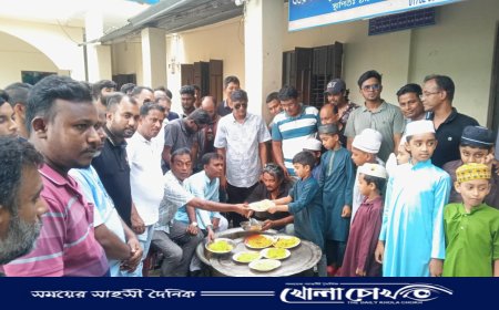 ফরিদপুরে শহীদ রাষ্ট্রপতি জিয়াউর রহমানের ৪৪তম শাহাদাত বার্ষিকী উপলক্ষে খাদ্য সামগ্রী বিতরণ