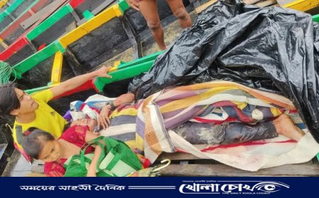 থানচিতে পাহাড় ধসে মাচাংঘর বিধ্বস্ত, পাথরের নিচে চাপা পড়ে যুবক আহত