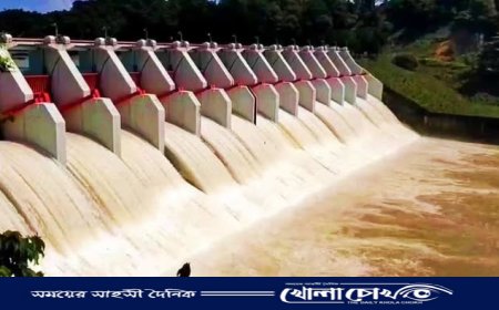 টানা বৃষ্টিতে কাপ্তাই হ্রদে পানি বৃদ্ধি, কর্ণফুলী বিদ্যুৎকেন্দ্রে উৎপাদন বেড়েছে