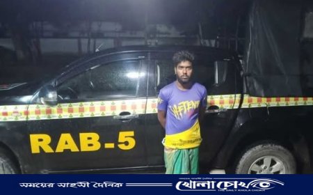 বাগমারায় পুলিশ আক্রান্ত ও আসামি ছিনিয়ে নিয়ে হত্যার প্রধান আসামি হাবিব গ্রেপ্তার