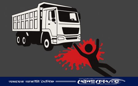 নওগাঁয় বালুবাহী ট্রাকচাপায় অবসরপ্রাপ্ত সেনা সদস্য নিহত