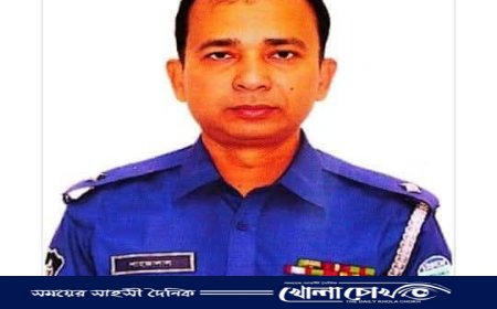 অবশেষে ২২ দিন পর আলফাডাঙ্গায় নতুন ওসির যোগদান