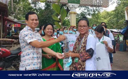 রাঙামাটির কাপ্তাইয়ে বিশ্ব পরিবেশ দিবস উদ্‌যাপন