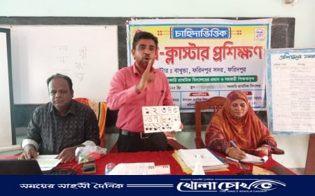 ফরিদপুরে চাহিদাভিত্তিক সাব-ক্লাস্টার প্রশিক্ষণ অনুষ্ঠিত