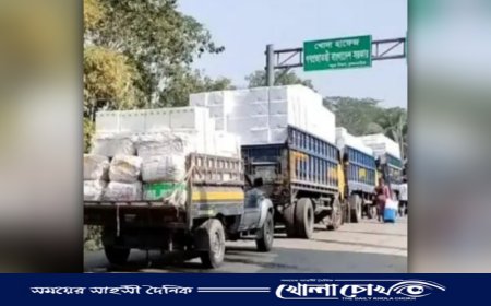 আখাউড়া স্থলবন্দর দিয়ে ২০২৪-২৫ অর্থবছরে প্রায় ২৭৬ কোটি টাকার মাছ রপ্তানি