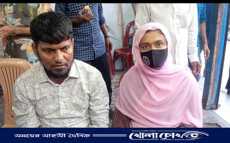 অনশনের ৫ম দিনে প্রেমিক জাকিরকে বিয়ে করলেন রাদিয়া শাহ