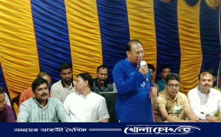 আলফাডাঙ্গায় সনাতন ধর্মাবলম্বীদের সঙ্গে মতবিনিময় সভায় সাবেক এমপি খন্দকার নাসিরুল ইসলাম