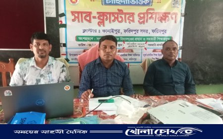 চাহিদাভিত্তিক সাব-ক্লাস্টার প্রশিক্ষণ অনুষ্ঠিত