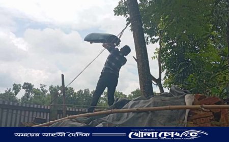 আখাউড়া সীমান্তে অভিযানে প্রতিবন্ধকতা সেনারবাদীতে খুলে ফেলা হলো তিনটি সিসি ক্যামেরা