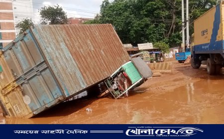 এলিভেটেড এক্সপ্রেসওয়ের নির্মাণকাজে নরসিংহপুর পর্যন্ত রাস্তায় দুর্ঘটনার ঝুঁকি চরমে