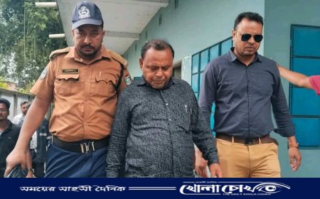 সৈয়দপুর রেল কারখানা থেকে রেললাইন চুরি: ইনচার্জ গ্রেপ্তার