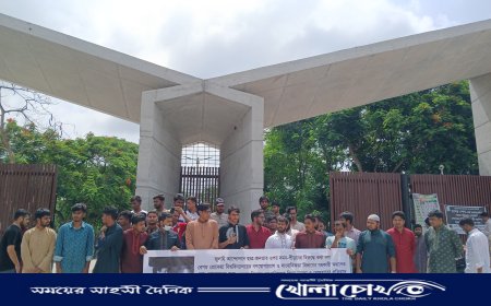 আবু সাঈদের বিচার চেয়ে সরব থাকা শিক্ষক মাহমুদুল হক কারাগারে, উত্তাল বেরোবি ক্যাম্পাস