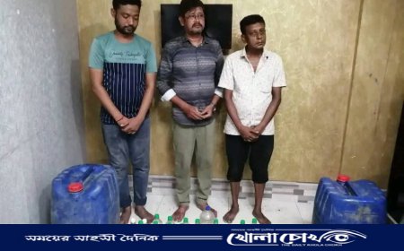 সেনাবাহিনীর অভিযানে আটক ৩, জব্দ ২৪৯ লিটার চোলাই মদ