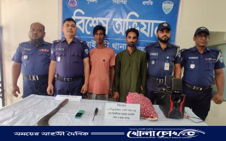 নোয়াখালীতে চুরি করতে এসে চিনে ফেলায় বৃদ্ধা নারীকে জবাই করে হত্যা, গ্রেপ্তার ২