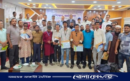 মাগুরায় বাংলাদেশ প্রেস কাউন্সিলের সাংবাদিকতা বিষয়ক প্রশিক্ষণ কর্মশালা অনুষ্ঠিত